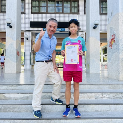 恭喜田徑隊 林柔妤 參加115年全國小學田徑錦標賽 榮獲 4x200公尺接力 第五名