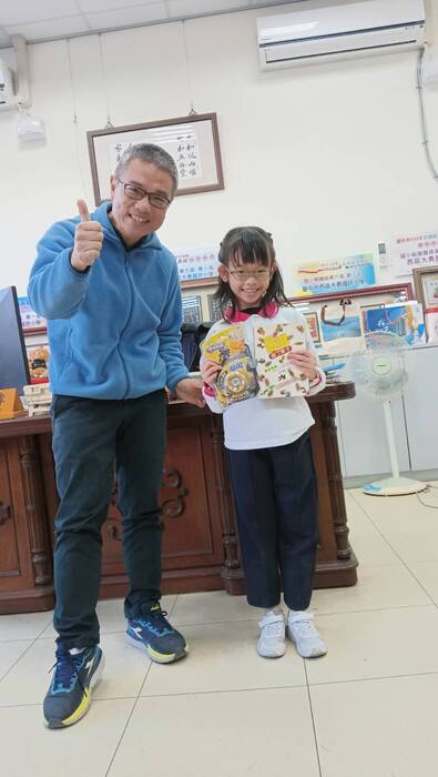 恭喜獲獎同學，也感謝老師的心指導！圖片