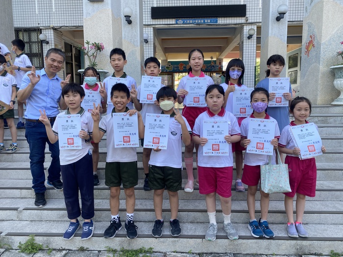 大勇國小54期親師頻道徵文入選優秀學生圖片