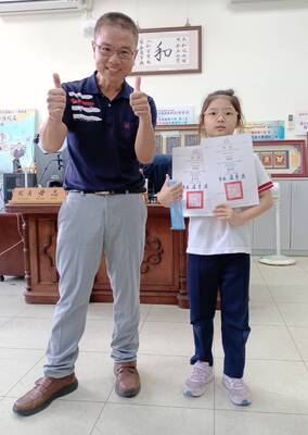 209張庭毓參加114年臺中市市長盃水上運動競賽，成績優良