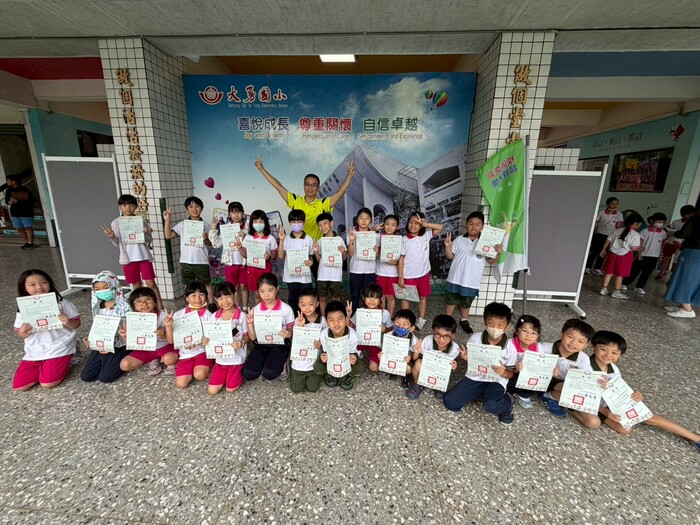 臺中市線上閱讀認證活動1150101-1150618區間認證一到三年級學年前10名